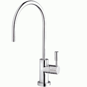 Everpure EV900087 Helia Hot & Cold Drinking Water Faucet – Brushed Stainless Steel, Deck Mount, Kitchen Sink